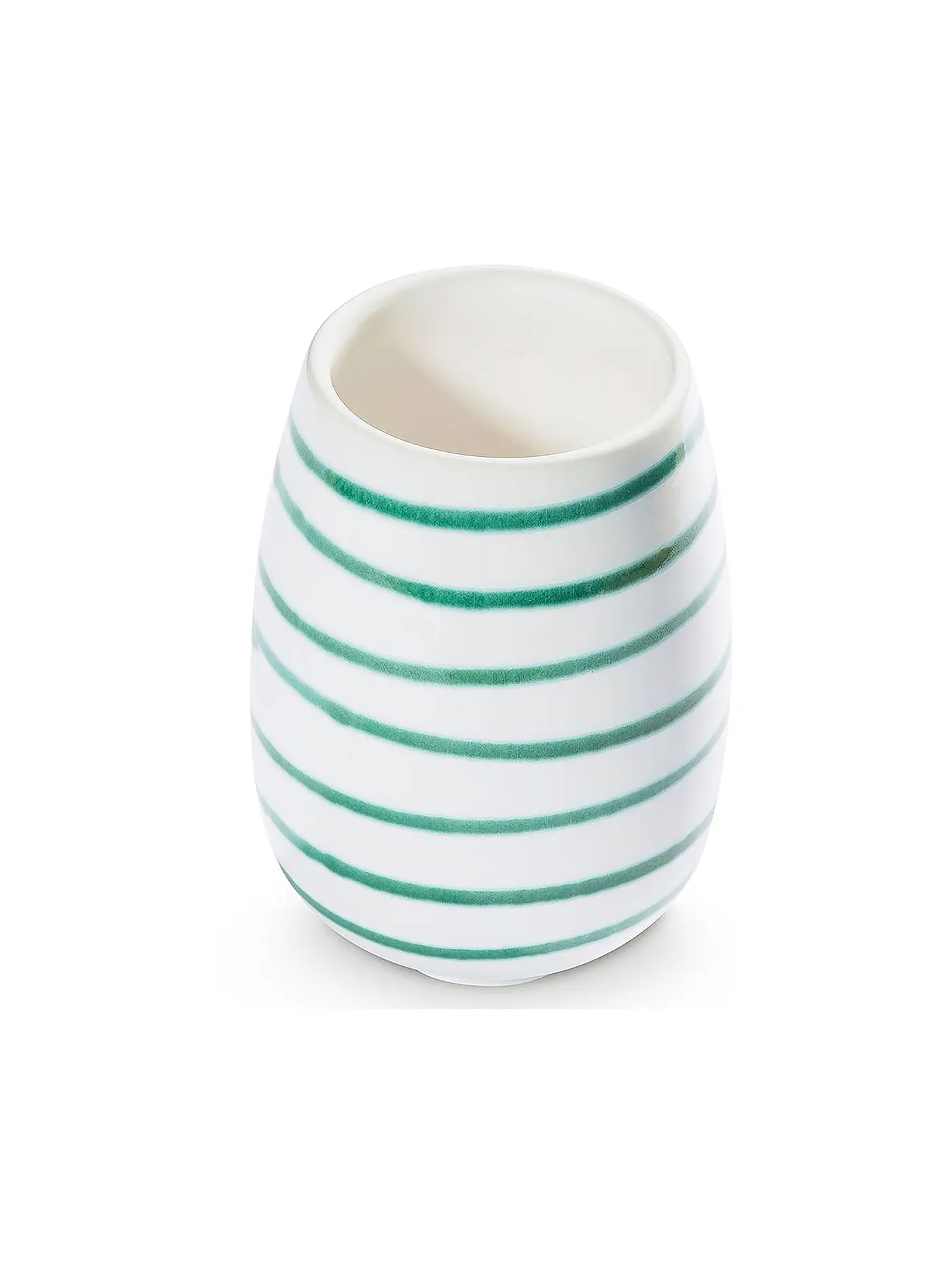 GMUNDNER KERAMIK | Vase 11cm Grün Geflammt | 